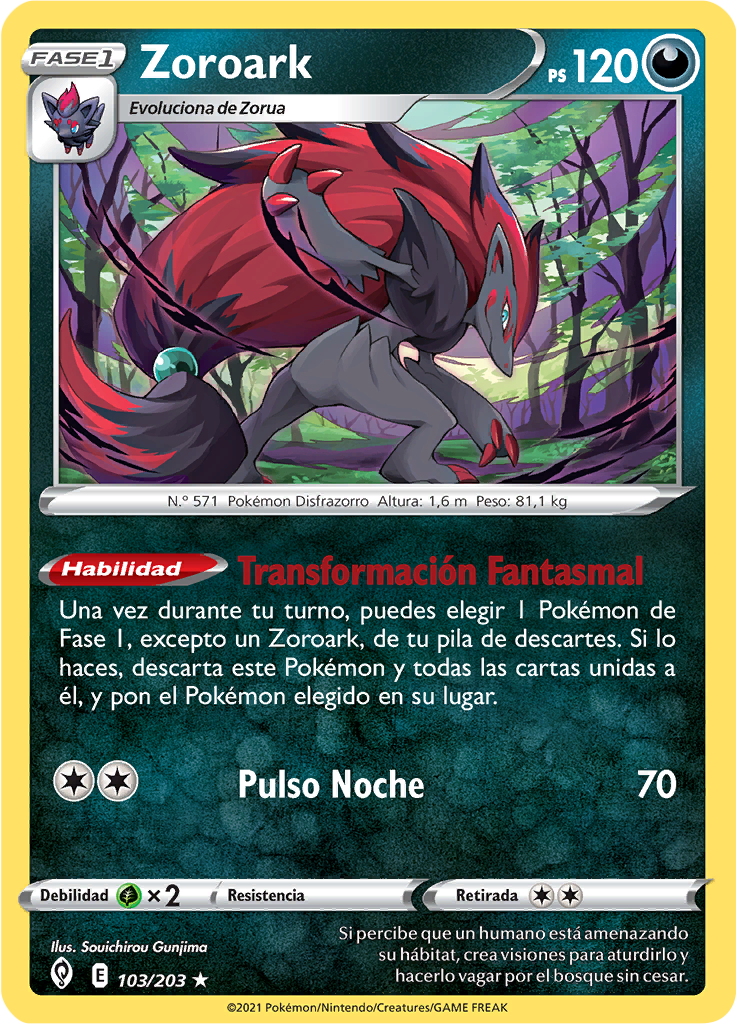 Zoroark (Reverse Holo)
