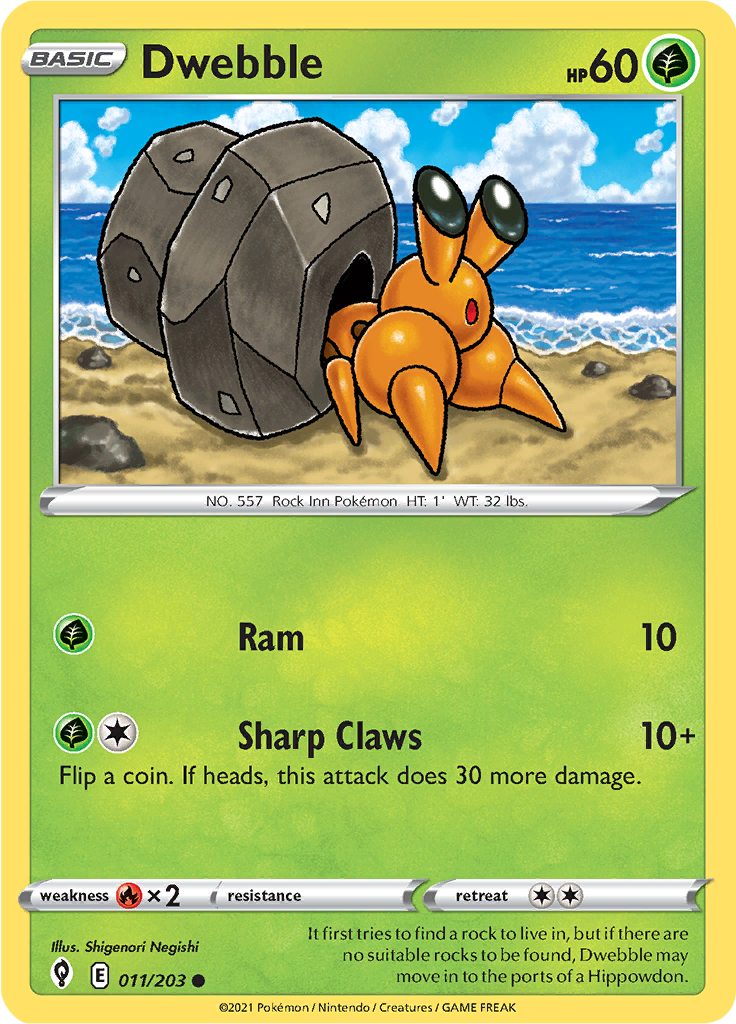 Dwebble (Reverse Holo)