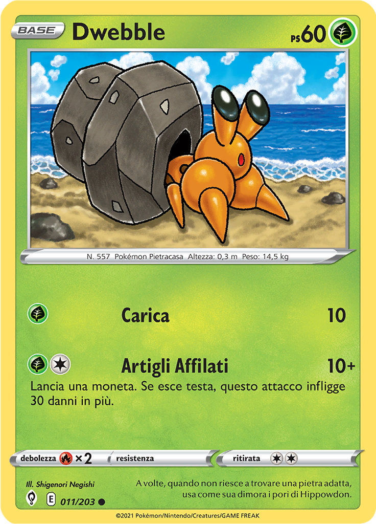Dwebble (Reverse Holo)