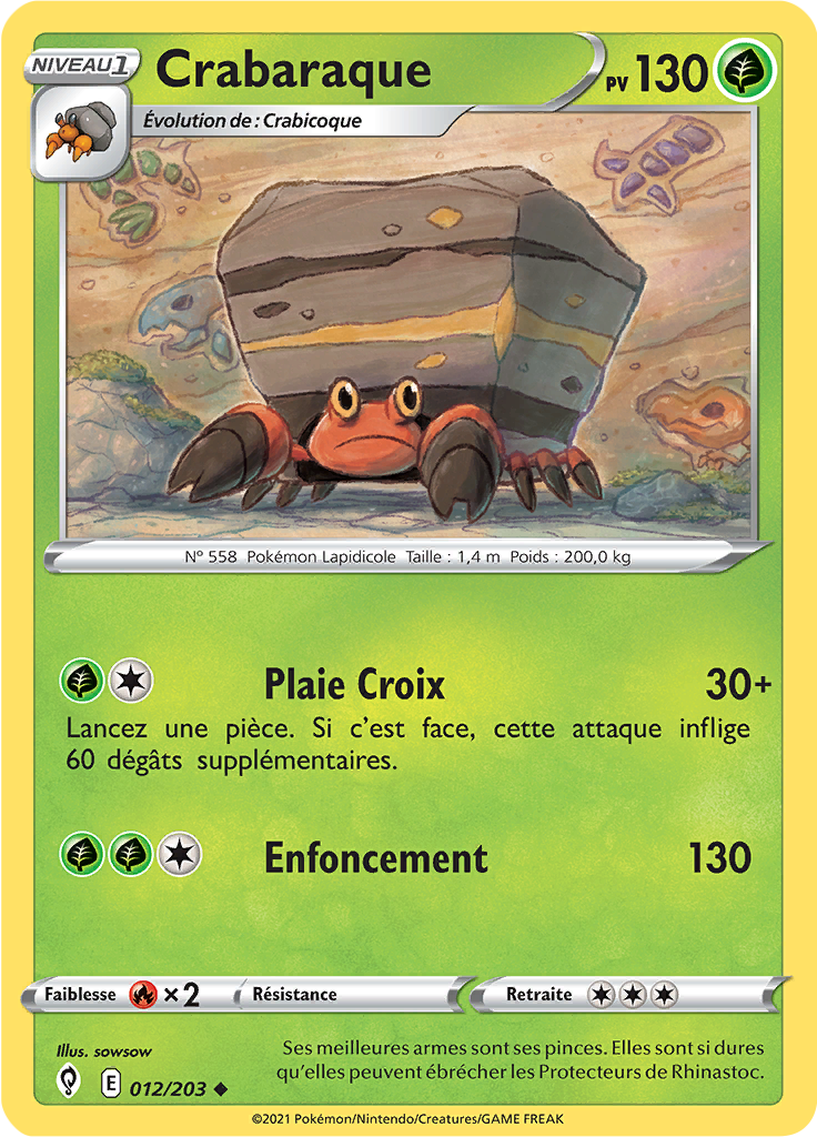 Crabaraque (Reverse Holo)