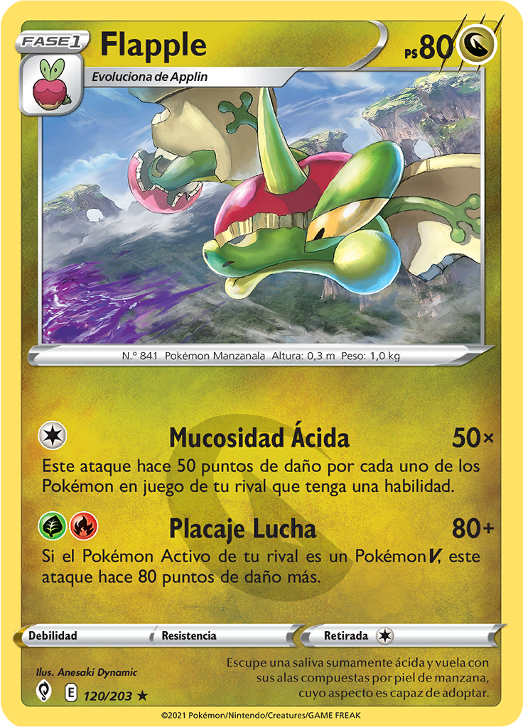 Flapple (Reverse Holo)