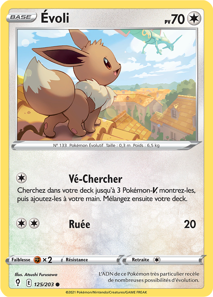 Évoli (Reverse Holo)