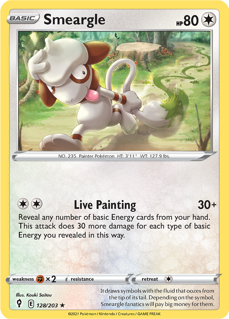 Smeargle (Reverse Holo)