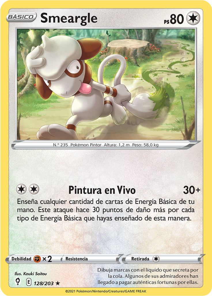 Smeargle (Reverse Holo)