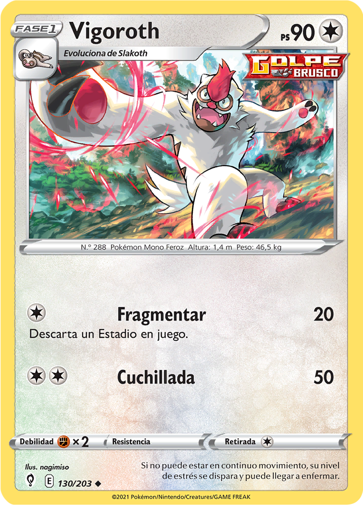 Vigoroth (Reverse Holo)