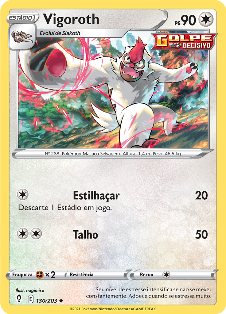 Vigoroth (Reverse Holo)