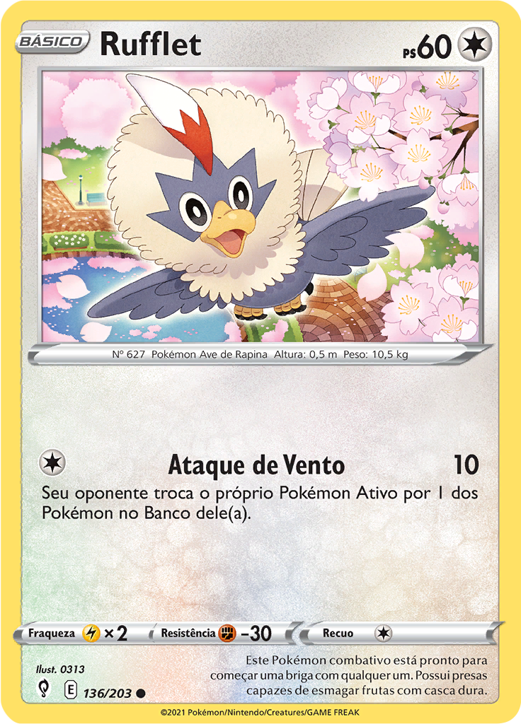 Rufflet (Reverse Holo)