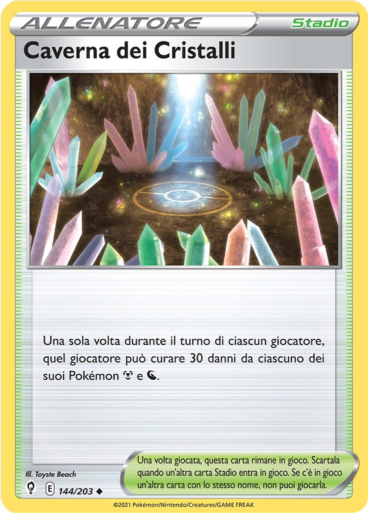 Caverna dei Cristalli (Reverse Holo)