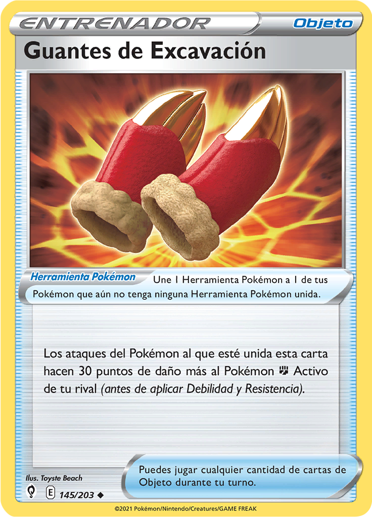 Guantes de Excavación (Reverse Holo)