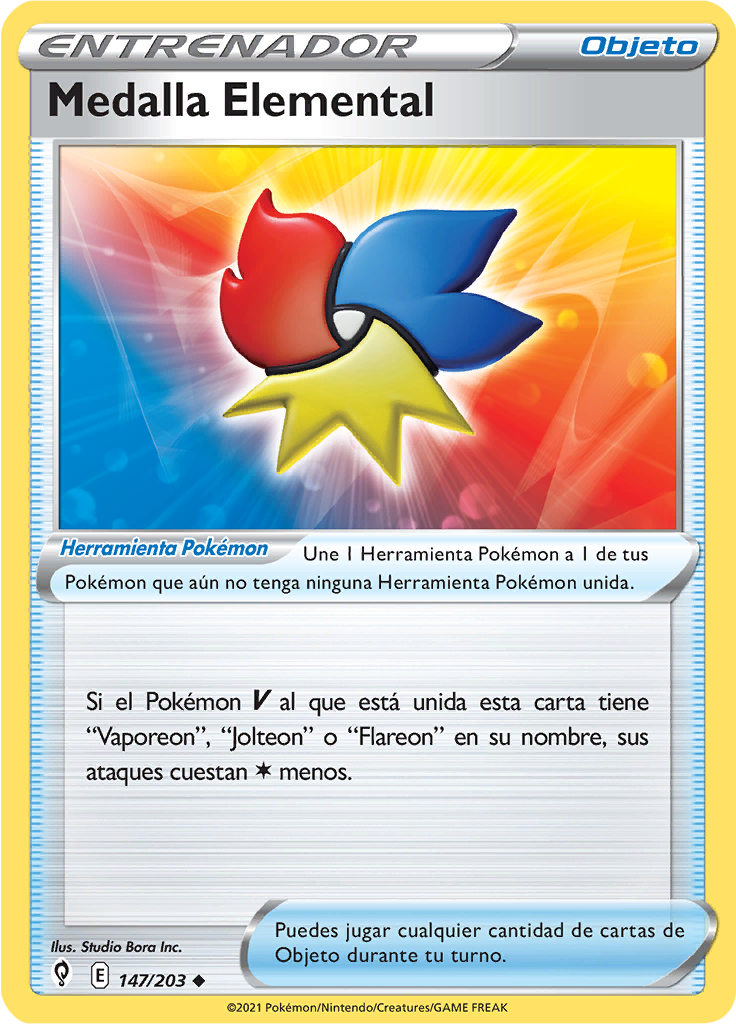 Medalla Elemental (Reverse Holo)