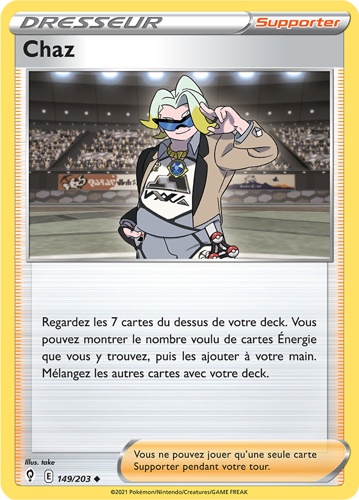 Chaz (Reverse Holo)