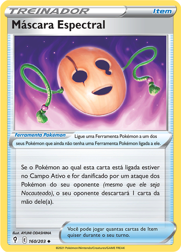 Máscara Espectral (Reverse Holo)