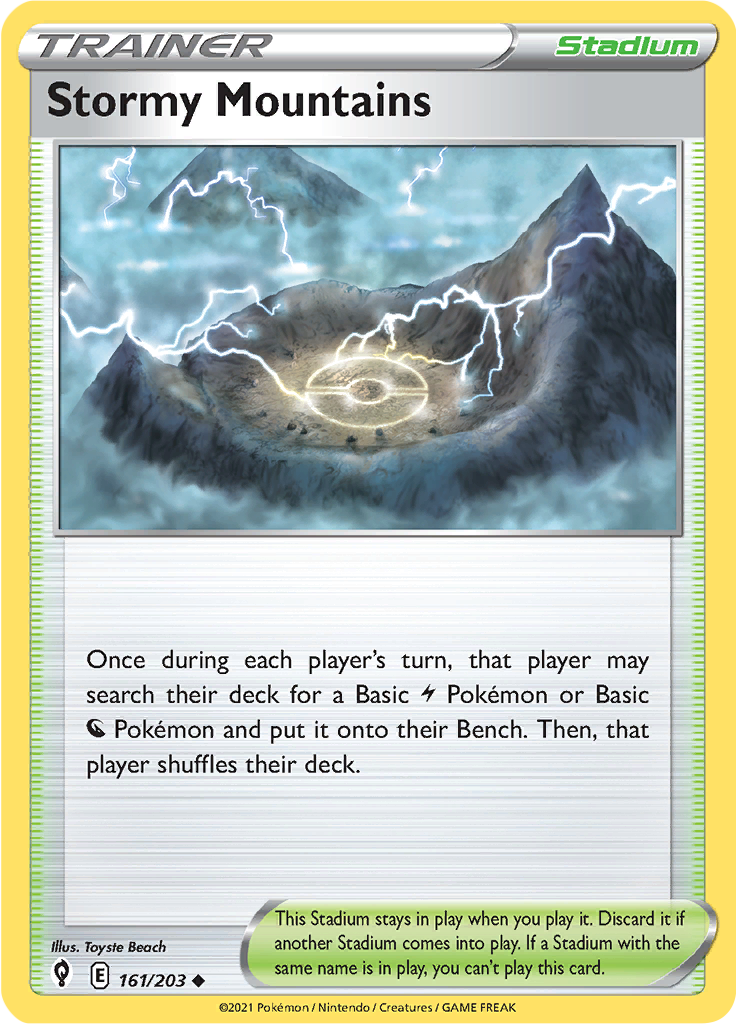 Stormy Mountains (Reverse Holo)