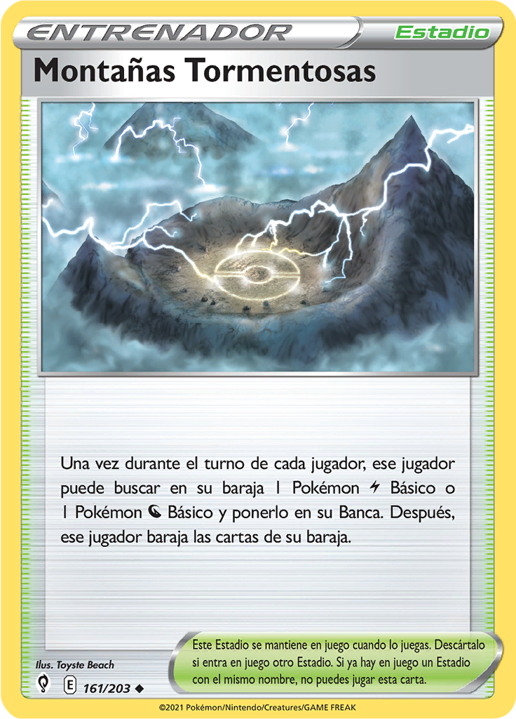 Montañas Tormentosas (Reverse Holo)