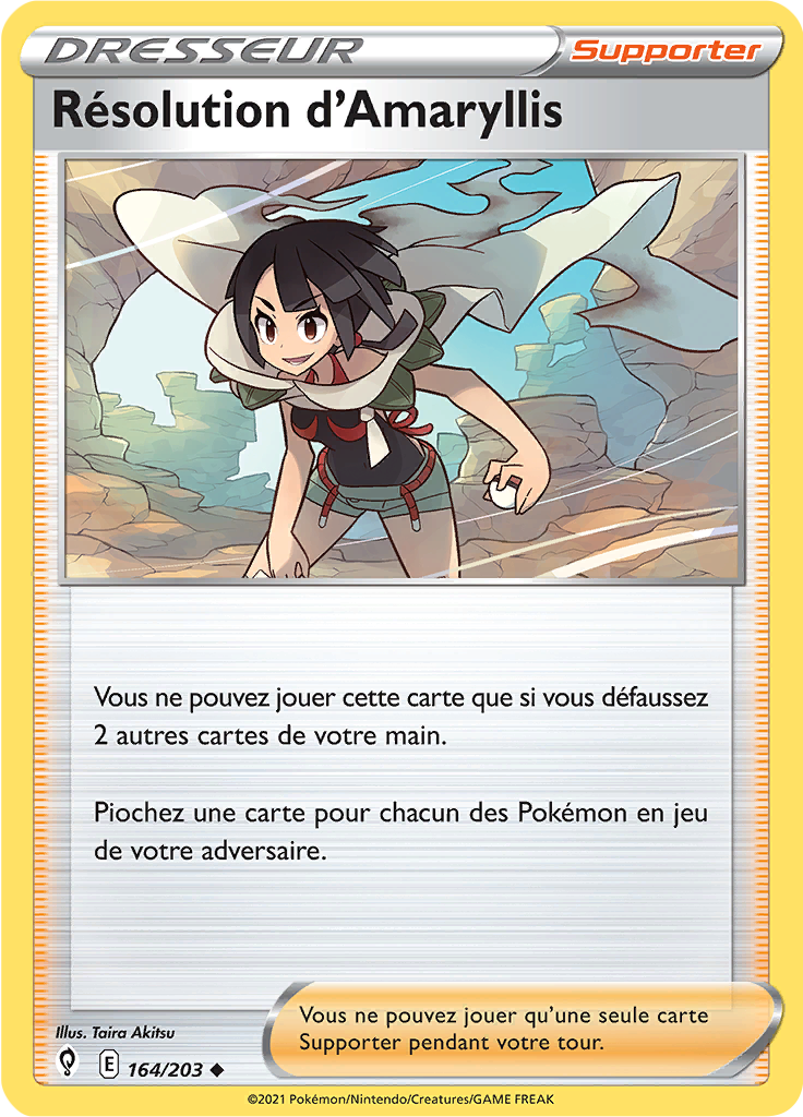 Résolution d'Amaryllis (Reverse Holo)