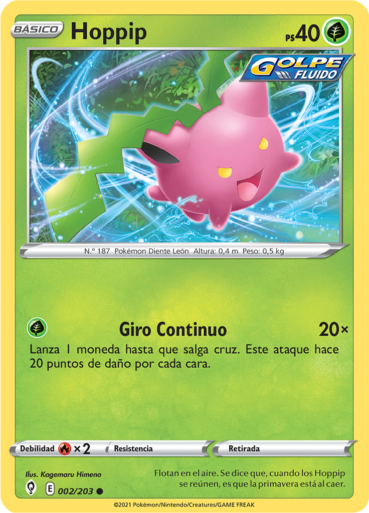 Hoppip (Reverse Holo)