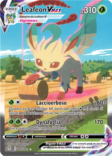 Leafeon VMAX — Evoluzioni Eteree
