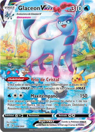 Glaceon VMAX — Cielos Evolutivos