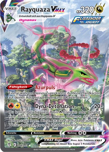 Rayquaza VMAX — Drachenwandel