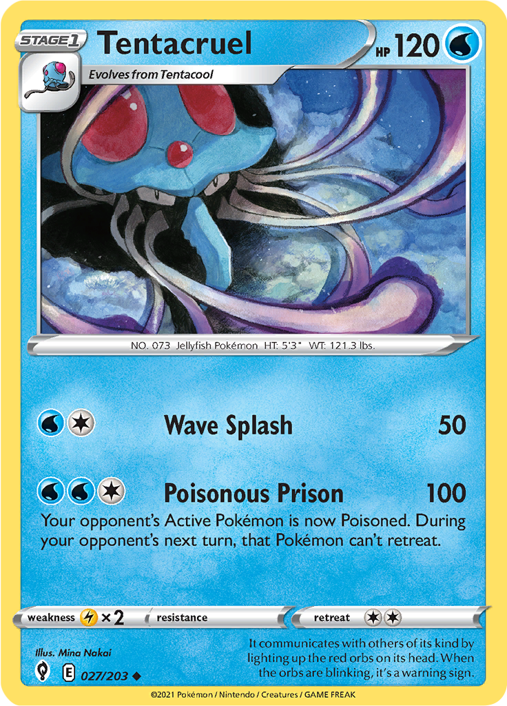 Tentacruel (Reverse Holo)
