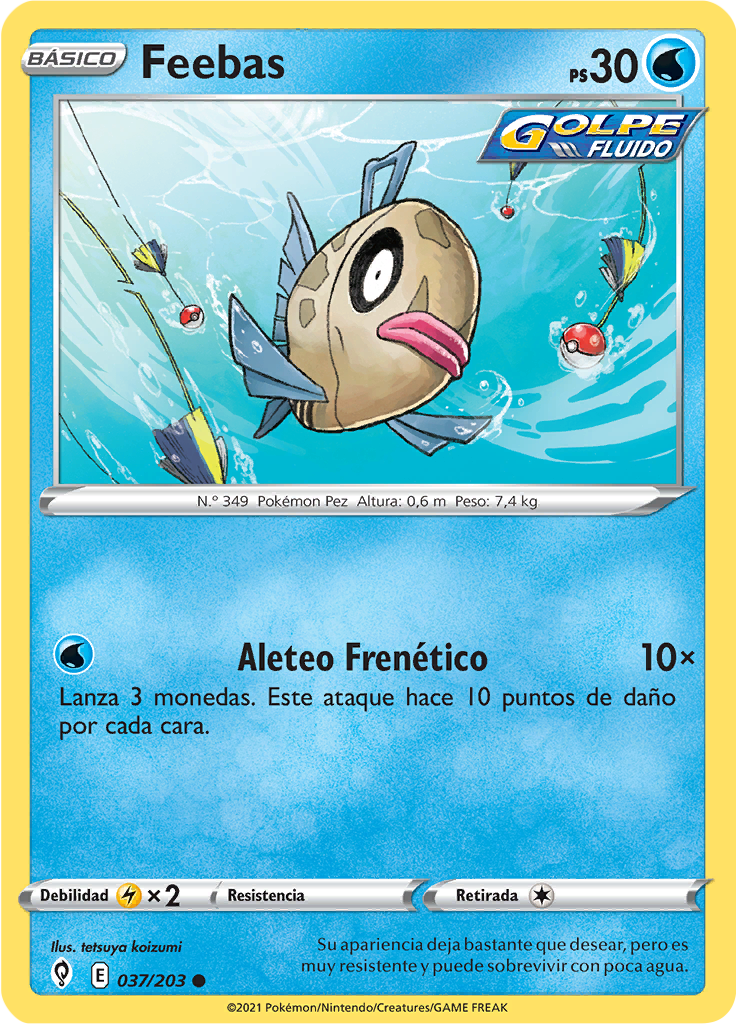 Feebas (Reverse Holo)