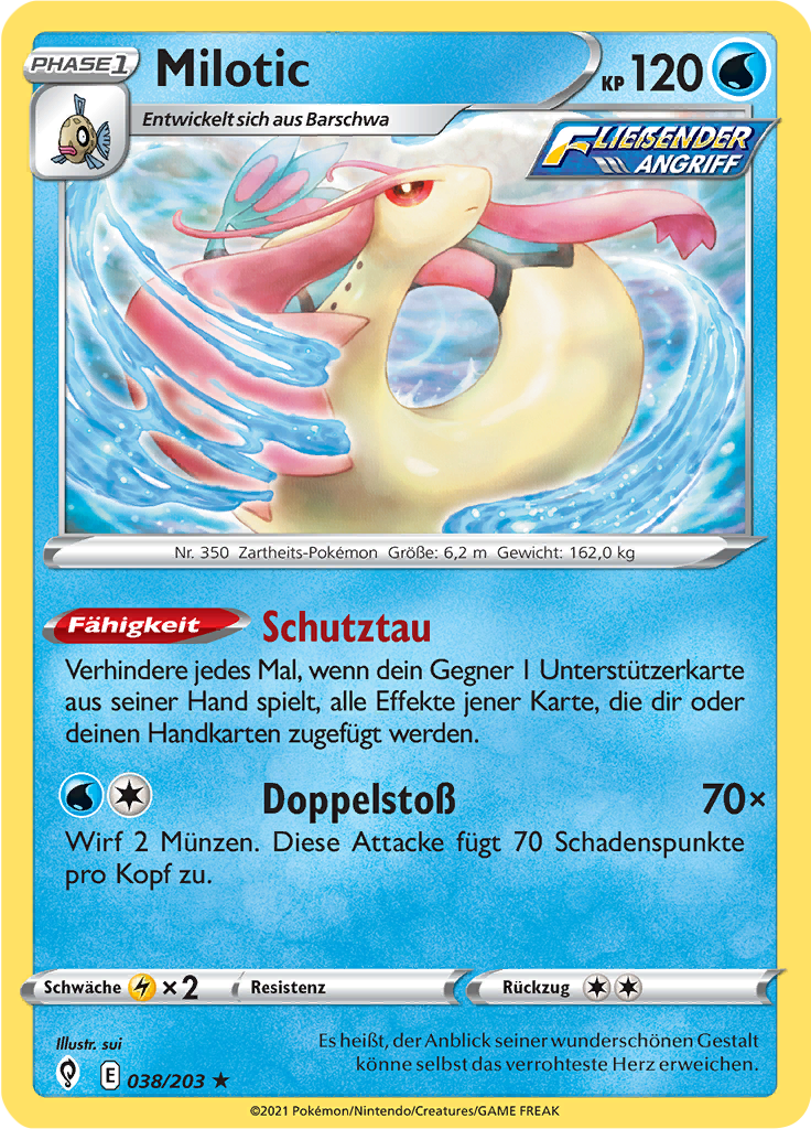 Milotic (Reverse Holo)