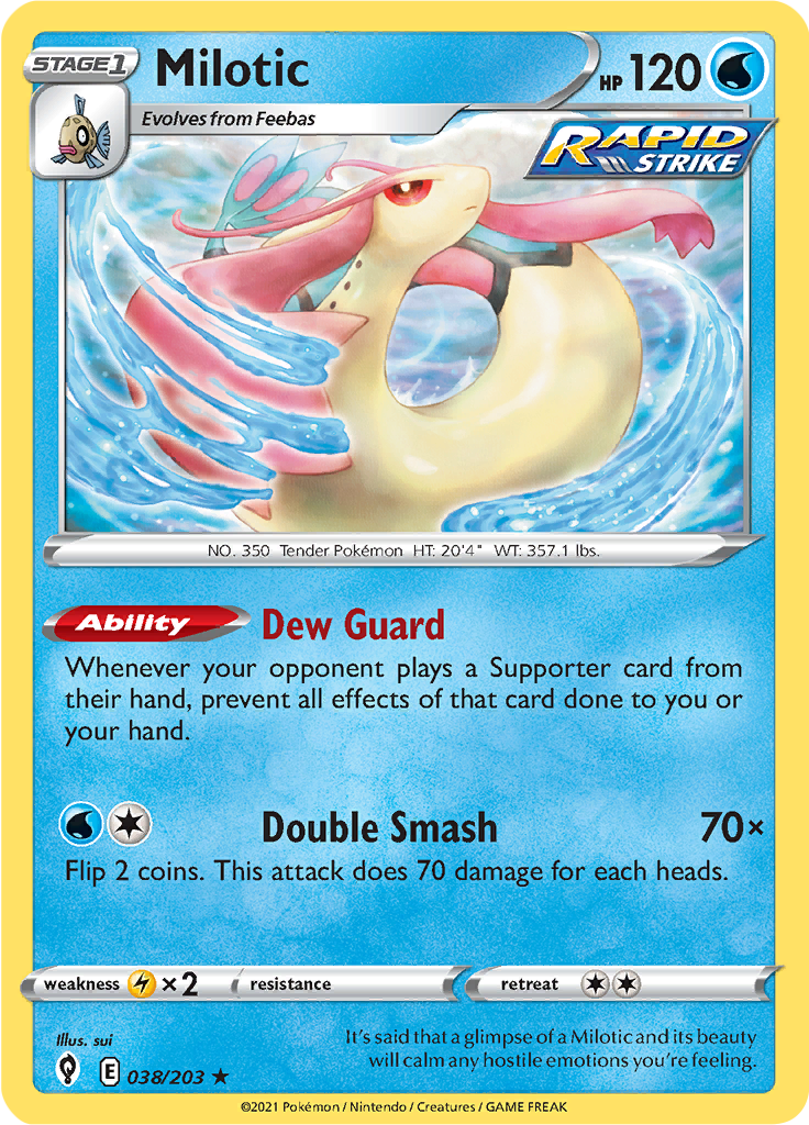Milotic (Reverse Holo)