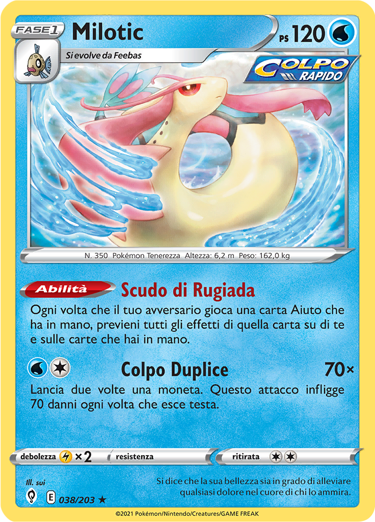 Milotic (Reverse Holo)
