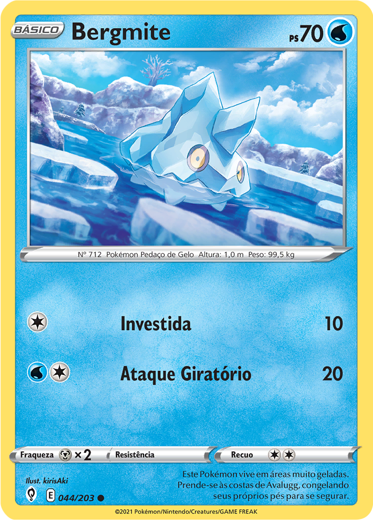 Bergmite (Reverse Holo)
