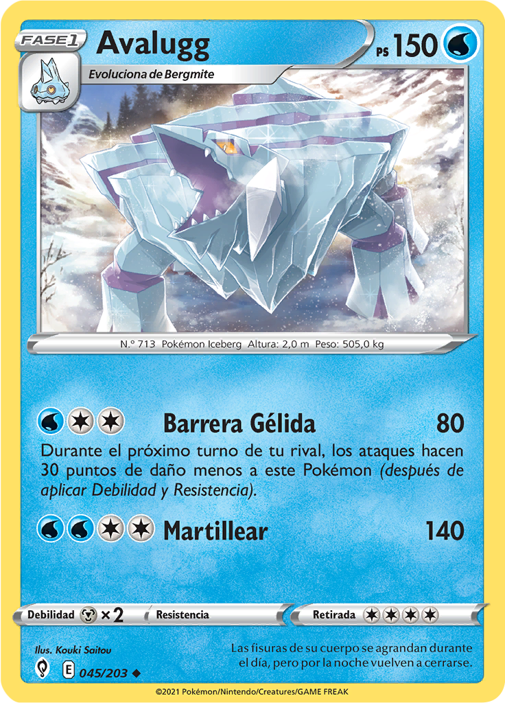 Avalugg (Reverse Holo)