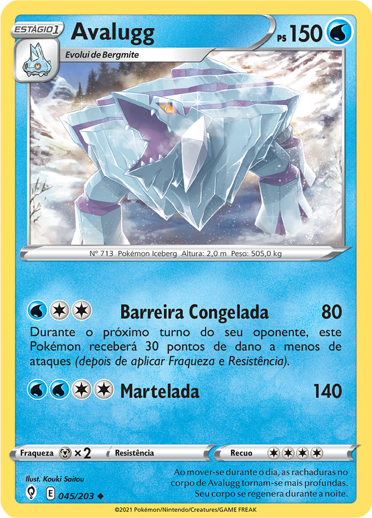 Avalugg (Reverse Holo)