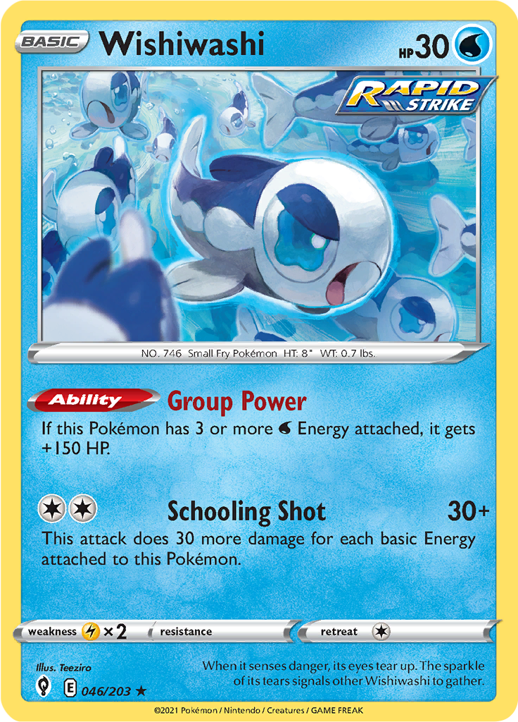 Wishiwashi (Reverse Holo)