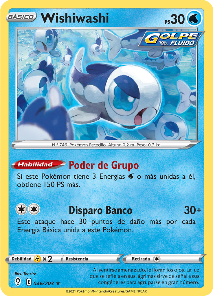 Wishiwashi (Reverse Holo)