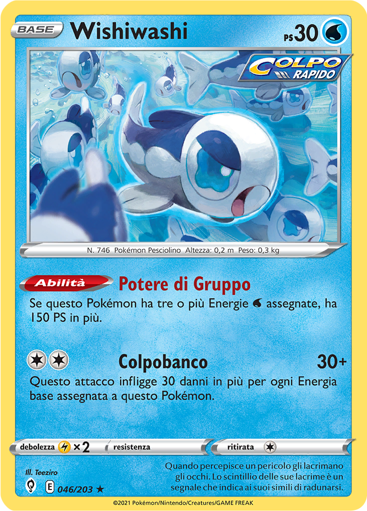 Wishiwashi (Reverse Holo)