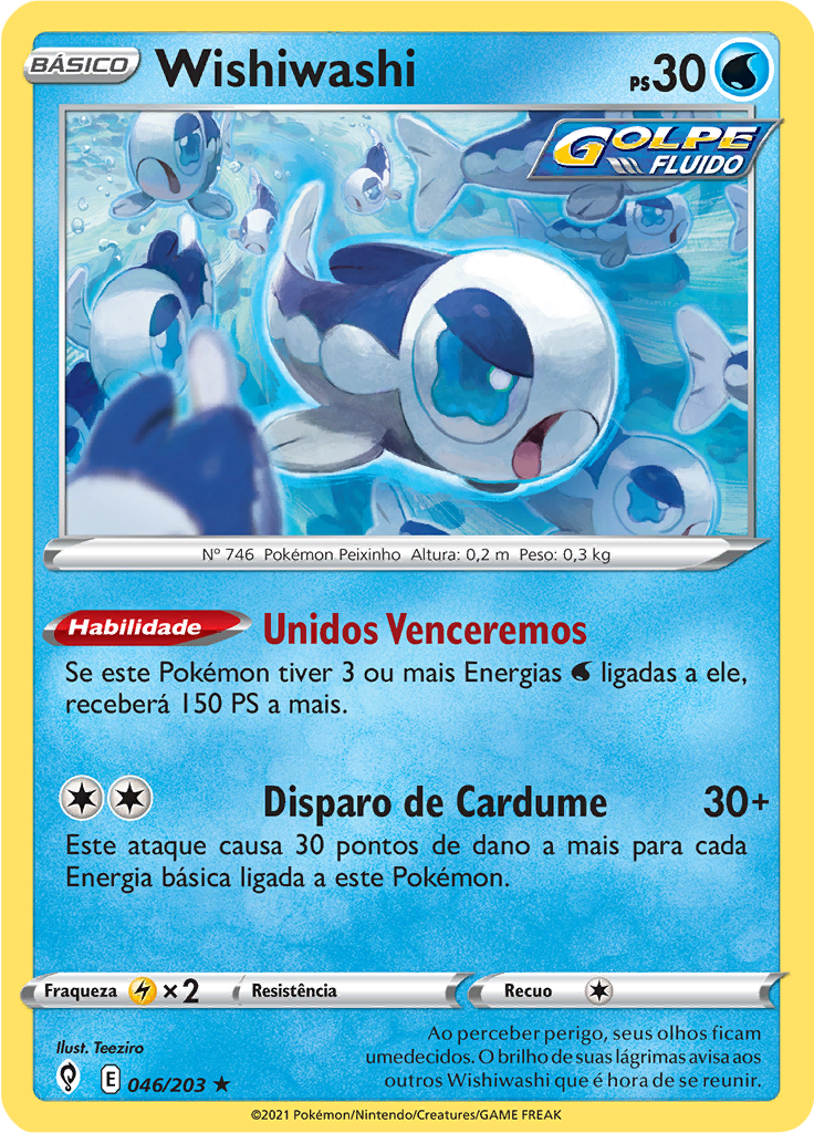 Wishiwashi (Reverse Holo)
