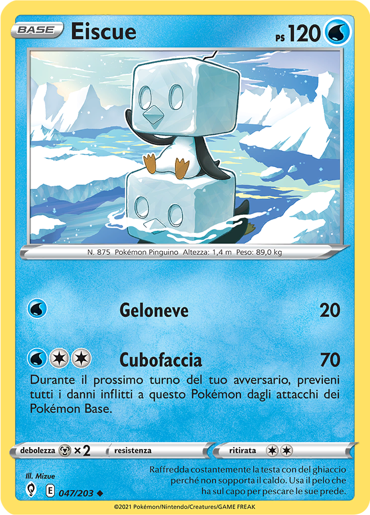 Eiscue (Reverse Holo)
