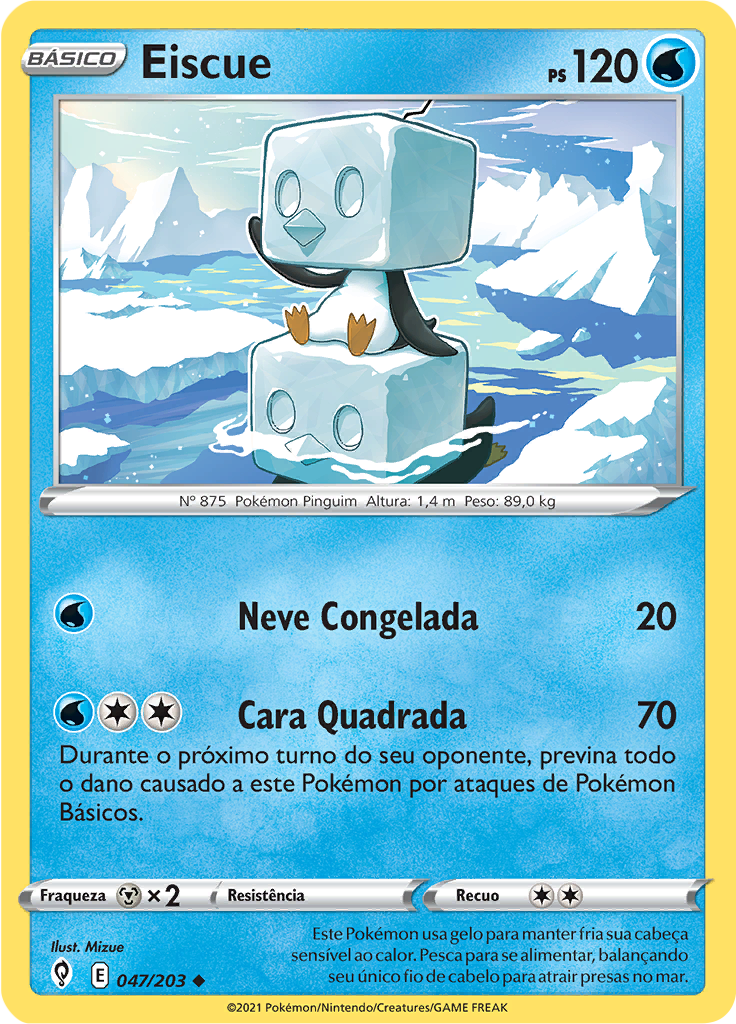 Eiscue (Reverse Holo)
