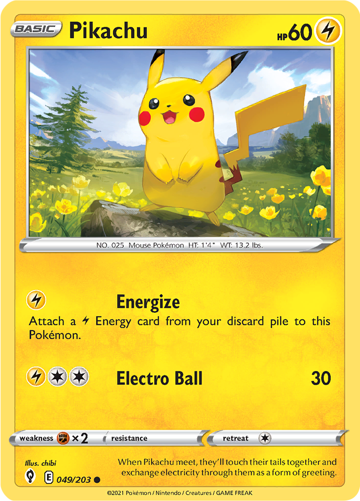 Pikachu (Reverse Holo)