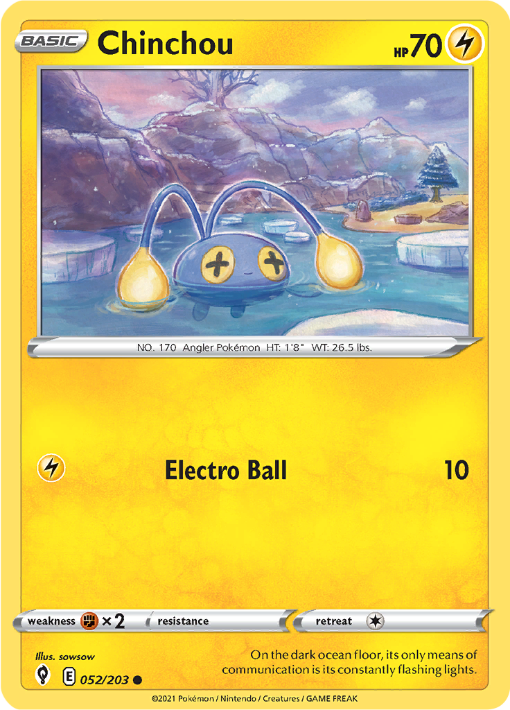 Chinchou (Reverse Holo)