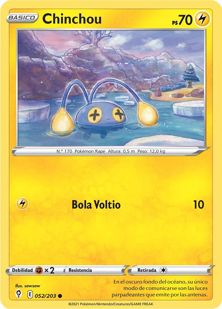 Chinchou (Reverse Holo)
