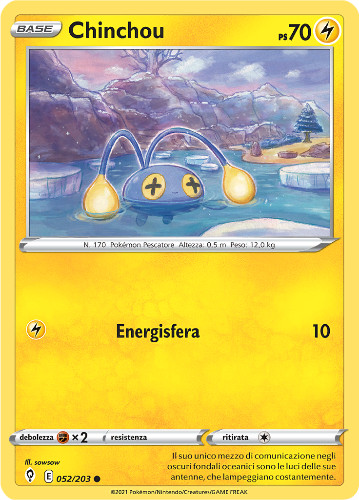 Chinchou (Reverse Holo)