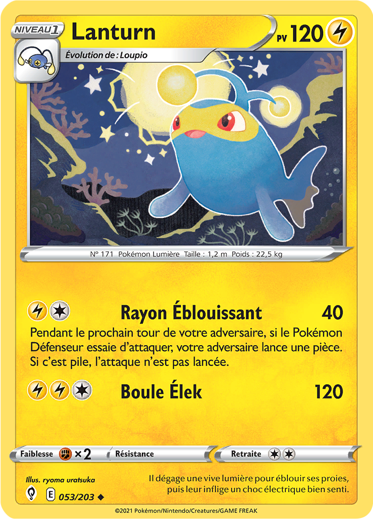 Lanturn (Reverse Holo)