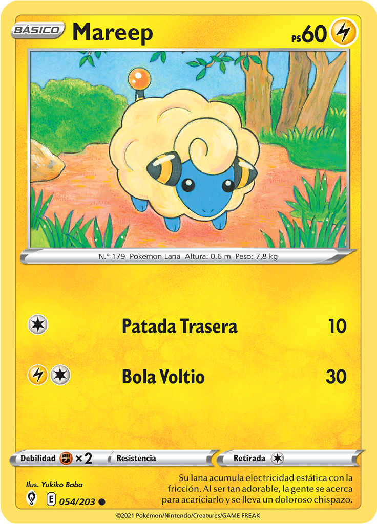 Mareep (Reverse Holo)