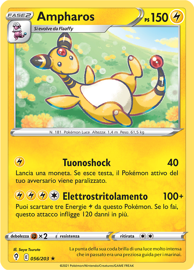 Ampharos (Reverse Holo)