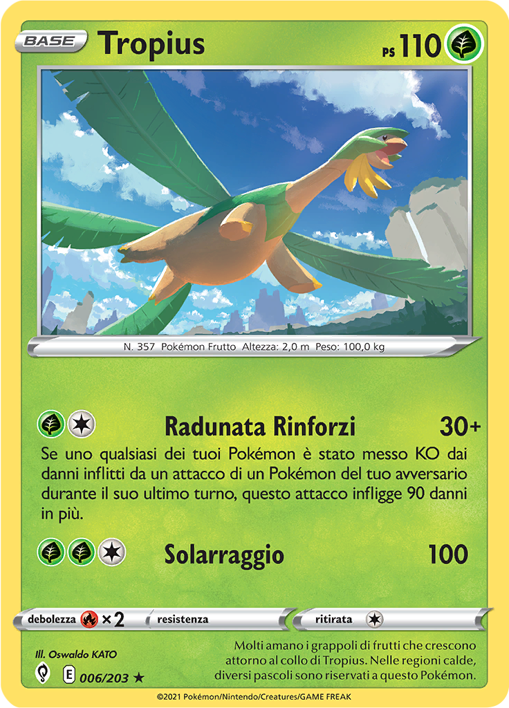 Tropius (Reverse Holo)