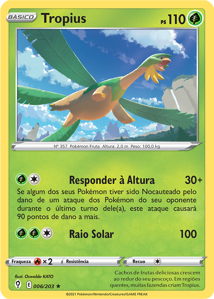 Tropius (Reverse Holo)