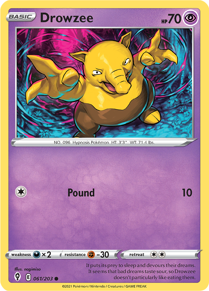 Drowzee (Reverse Holo)
