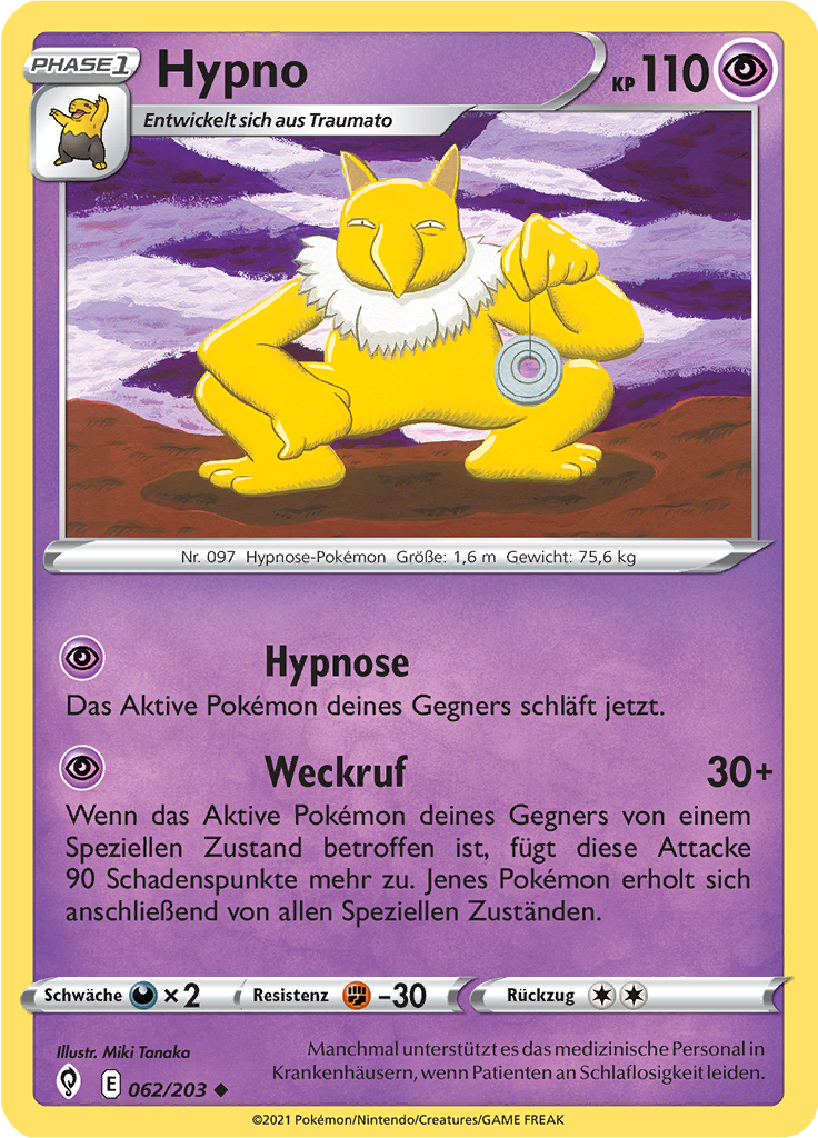 Hypno (Reverse Holo)