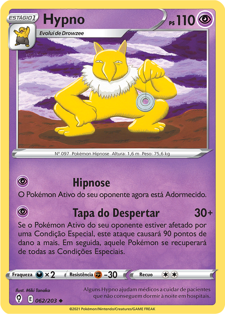 Hypno (Reverse Holo)
