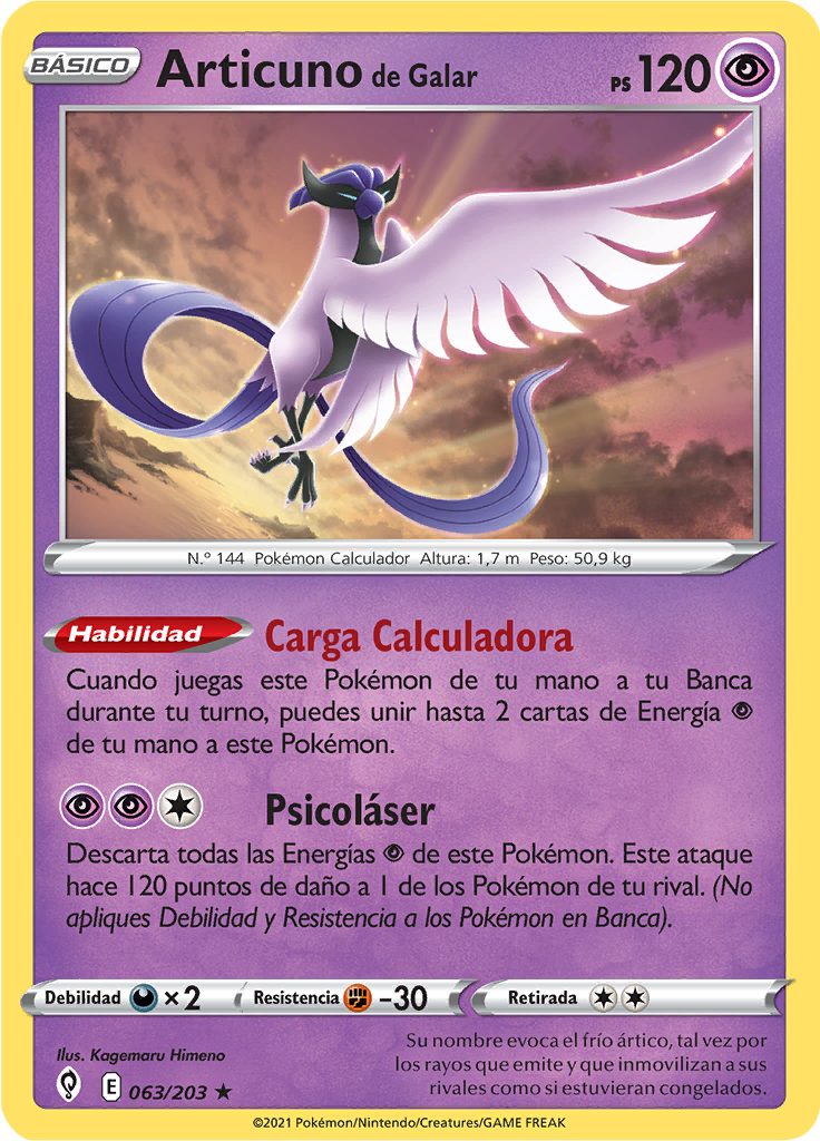 Articuno de Galar (Reverse Holo)